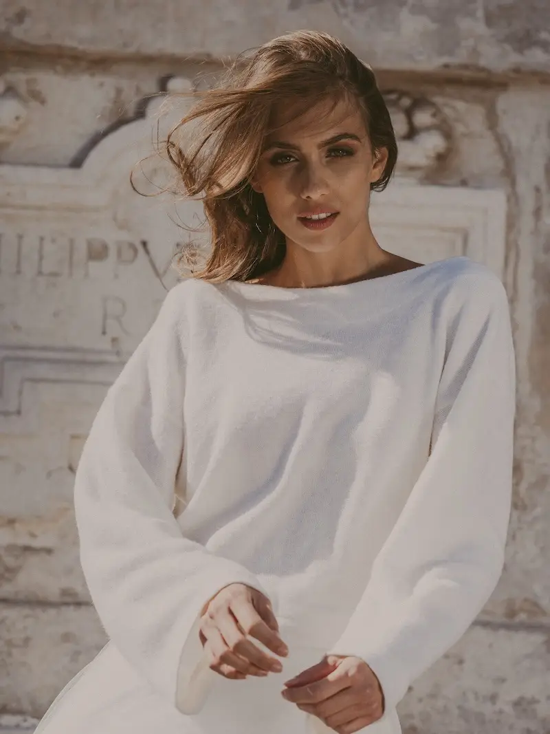 REESE SW9 - Maglione Avorio | Maat Ivory