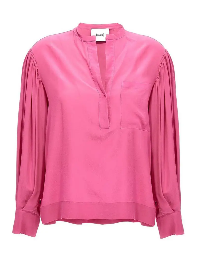 Bloshirt in seta Multicolore