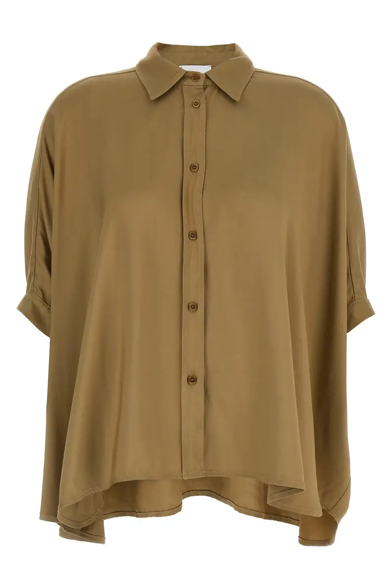 Camicia Ampia Verde