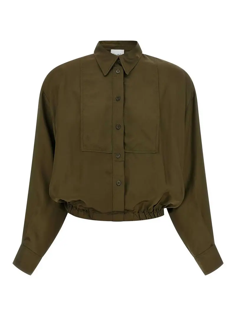 Camicia piastrone Verde
