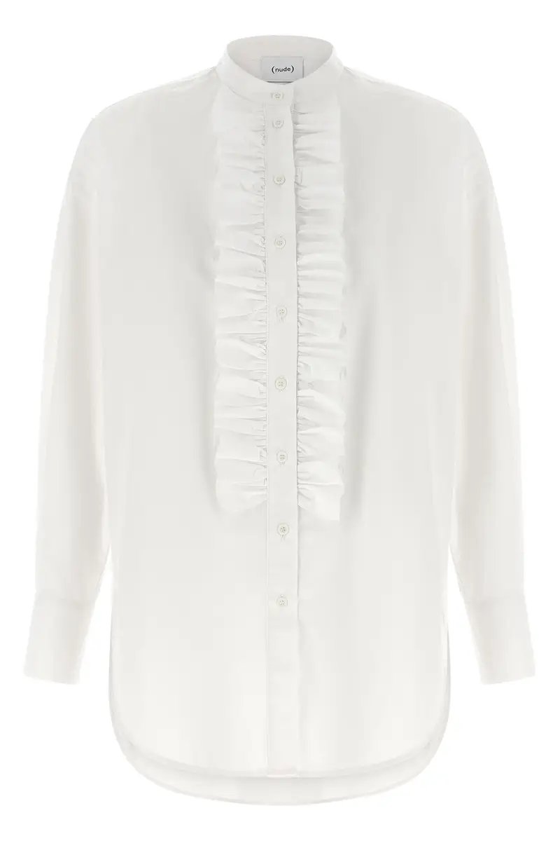 Camicia Ruches Bianco
