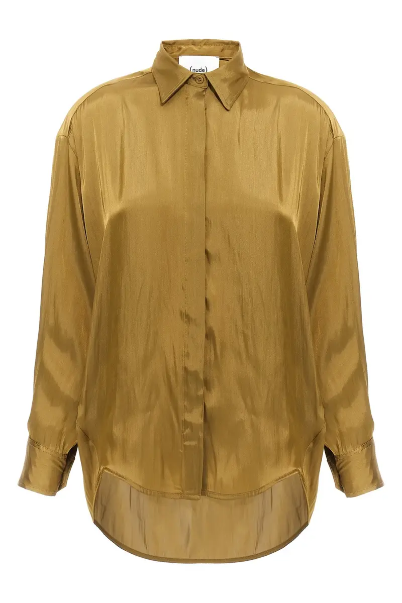Camicia Satinata Oro