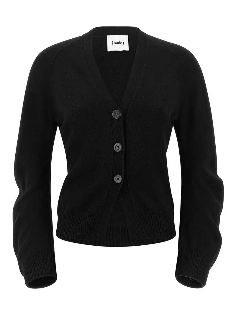 Nude Cardigan Nero 3867646