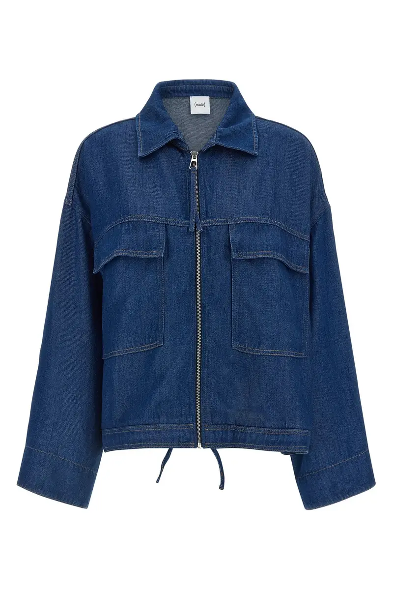 Giacca In Denim Blake Blu