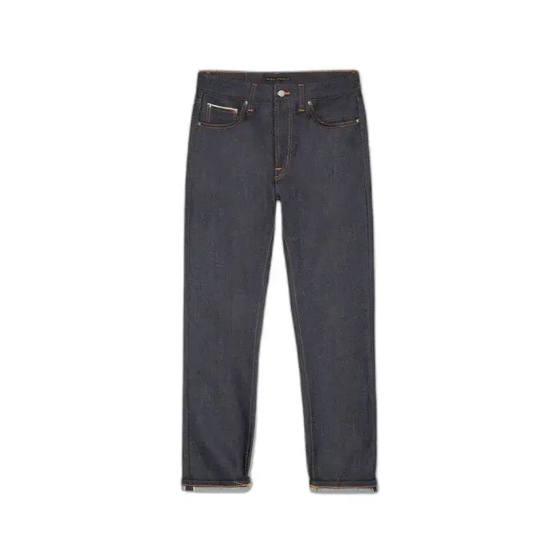 Jeans Slim Nudie Jeans Solid Ollie Dry Japan Selvage