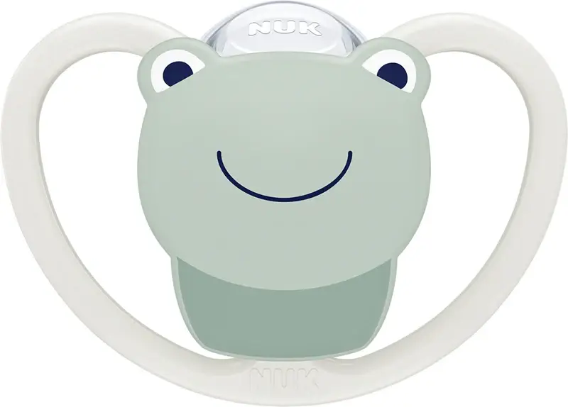 Space 0-6 mesi ciuccio rana