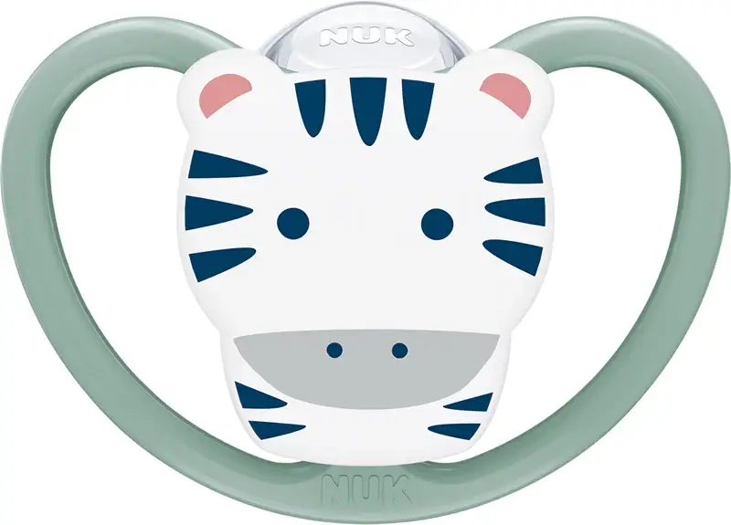 Space 6-18 mesi ciuccio Zebra