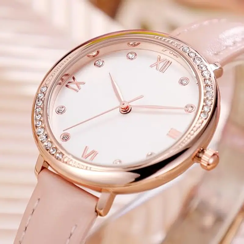 NUOVO Orologio da donna elegante orologio da donna con diamanti orologio carino per ragazze dolce orologio casual da miniatura 2