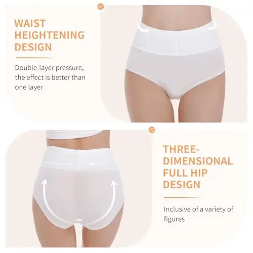 NUOZA Slip Donna Bianco 2744086 miniatura 3