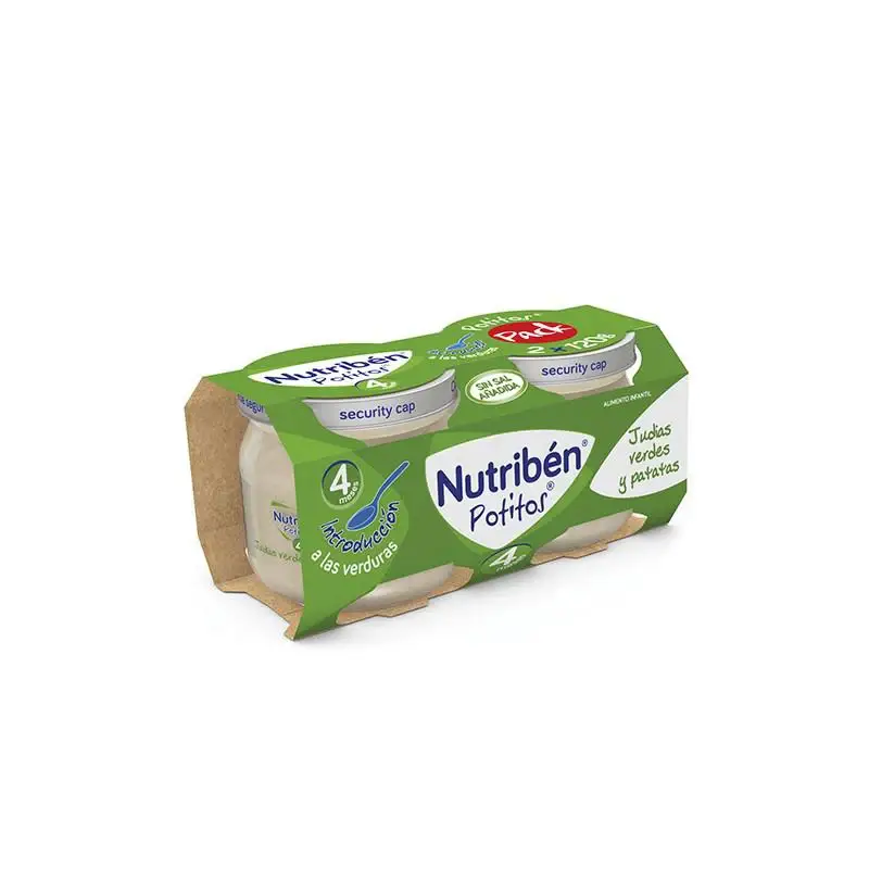 Nutribén Potito Introduzione Bipack Fagioli Verdi Con Patate 2x 120g