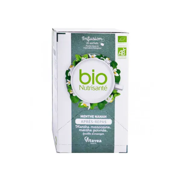 Bio Nutrisanté - Infuso Menta Nanah Dopo-Ripasso 20 bustine