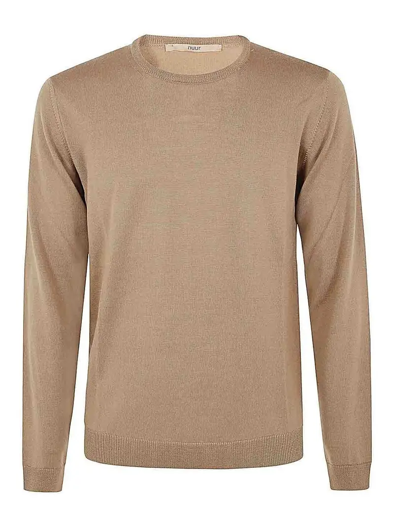 Maglione girocollo Marrone