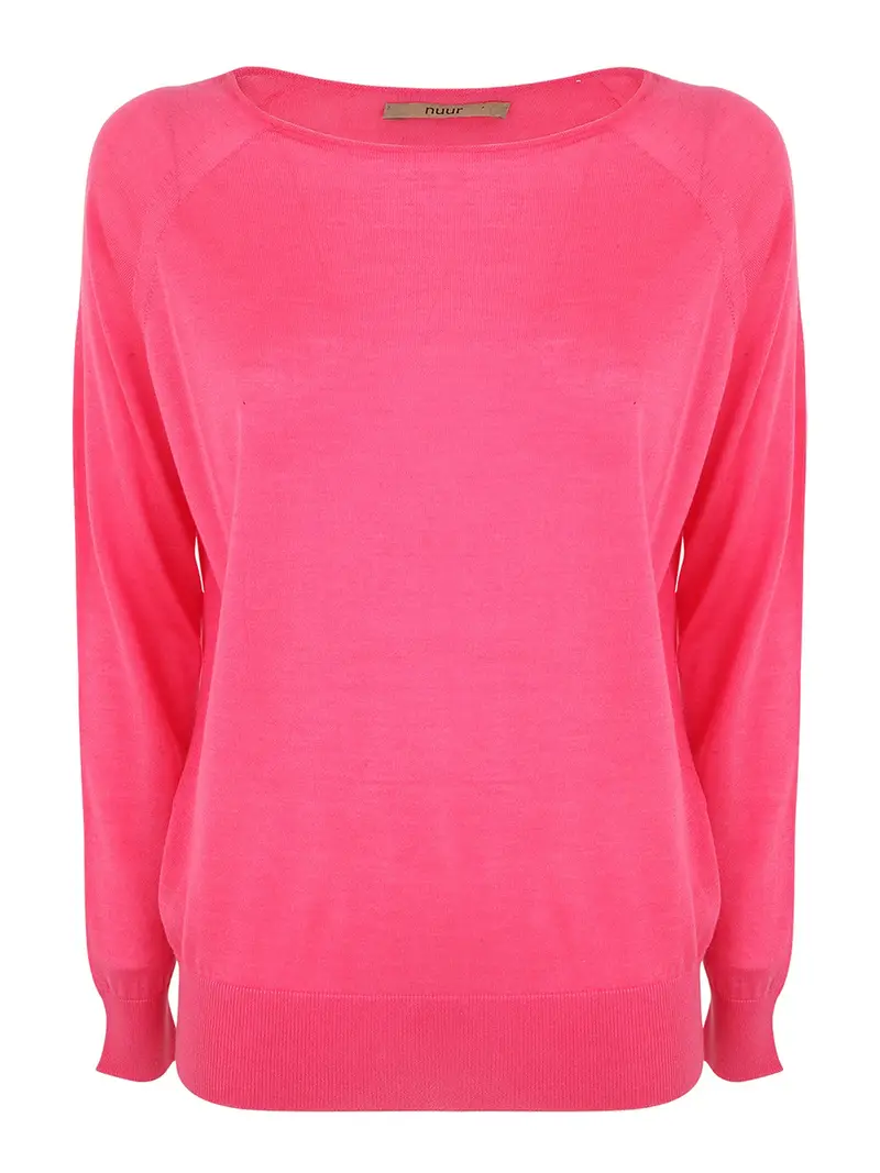 Wide neckline pullover Rosa