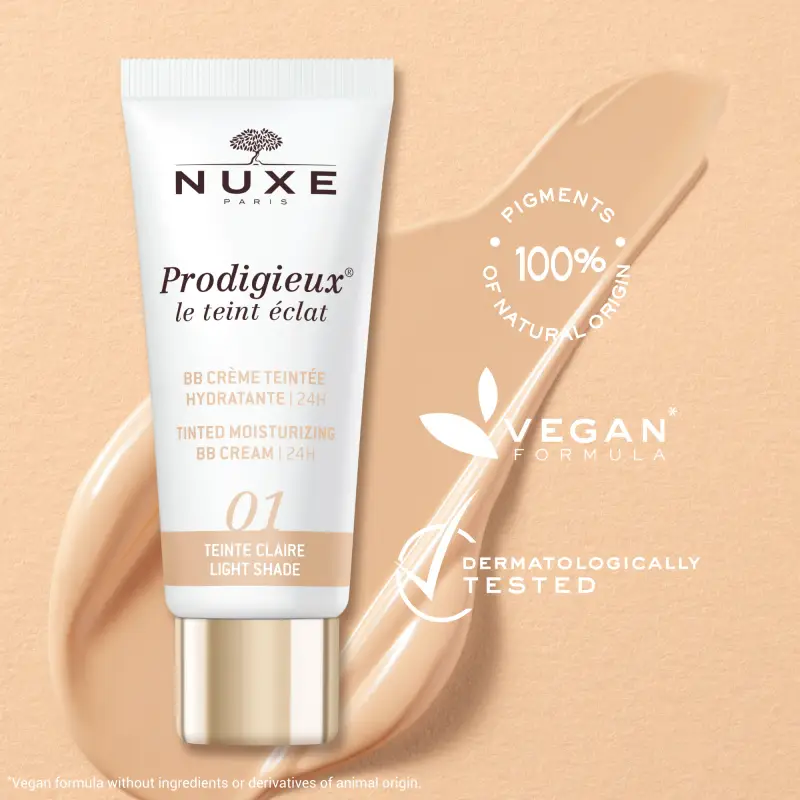 Colorito Prodigieux Le Teint Éclat - BB Cream Crema Colorata Idratante 01 Tonalità Chiara - BB cream miniatura 3