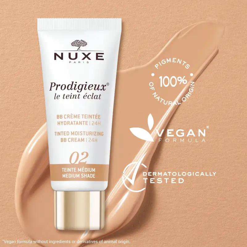 Colorito Prodigieux Le Teint Éclat - BB Cream Crema Colorata Idratante 02 Tonalità Media - BB cream miniatura 3