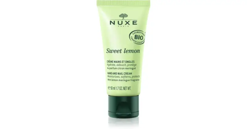 Crema mani e unghie BIOLOGICA Nuxe Sweet Lemon 50ml