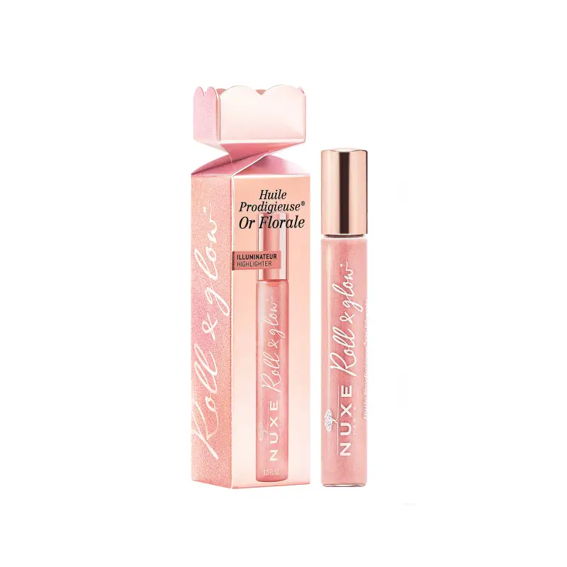 Huile Prodigieuse Cracker Huile Prodigieuse Or Floral Roll - Cofanetto viso e corpo