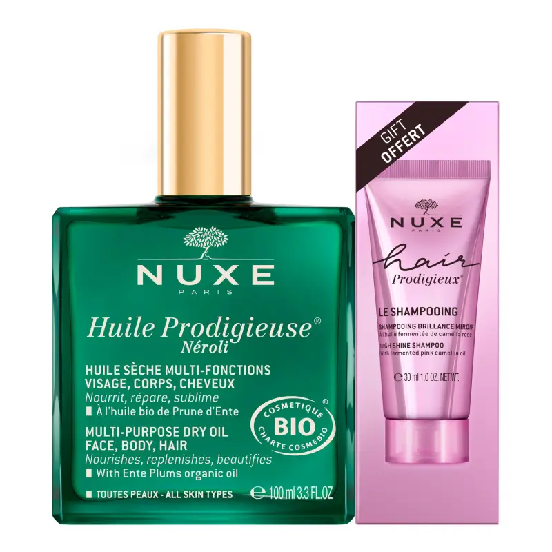 Huile Prodigieuse Huile Prodigieuse Néroli Con Omaggio Shampoo Hair Prodigieux - Crema viso pelle secca,Olio per smagliature,Olio capelli