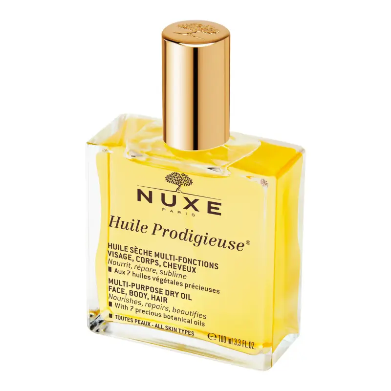 Huile Prodigieuse Olio Secco - Crema viso pelle secca, Olio per smagliature, Olio capelli miniatura 2