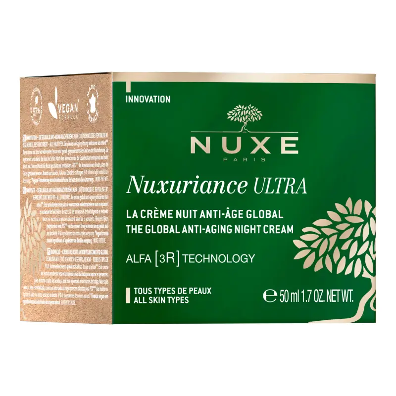 Nuxuriance Ultra Crema Notte Anti-Età Globale - Trattamento antietà pelli mature, Crema antirughe miniatura 3