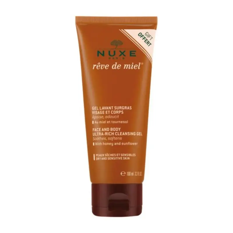 Reve de Miel Ultra Ricco Gel Detergente per il viso 100 ml