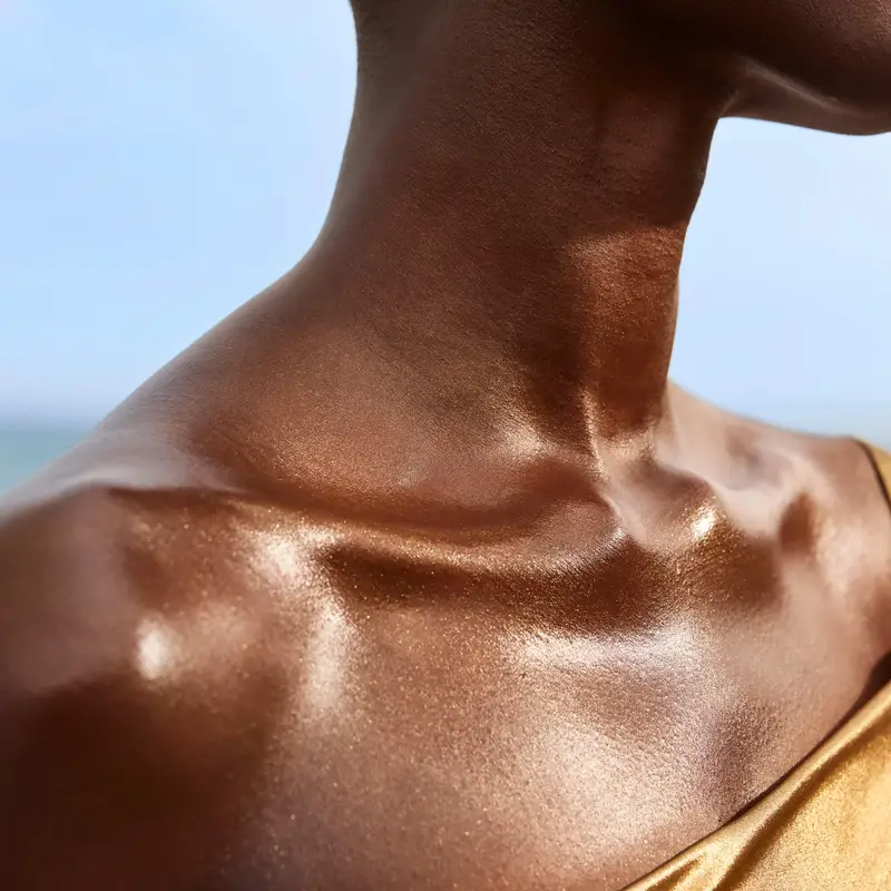 Sun Olio Solare Dorato Protezione SPF30 - Protezione solare viso, Solari alta protezione miniatura 5