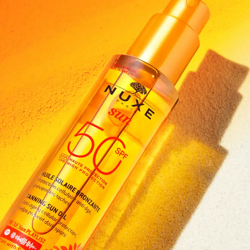 Sun Olio Solare Viso E Corpo SPF50 - Protezione solare viso, Solari alta protezione miniatura 2
