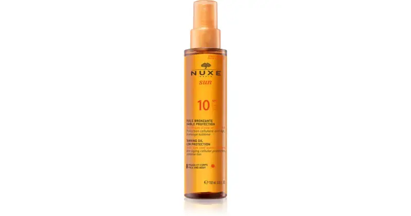 Sun SPF10 Olio Solare Abbronzante Viso & Corpo 150ml
