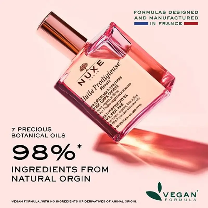 Nuxe Trattamento Mitico Huile Prodigieuse ai 7 Oli Preziosi 100% Vegetali Declinato - 100 ml miniatura 3