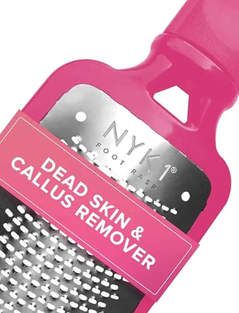 NYK1 MEGAFILE Lima piedi professionale, elimina efficacemente la pelle morta L'UNICA E ORIGINALE Lima da pedicure extra large Non elettrica. Rimuove dai piedi calli e pelle secca in pochi secondi