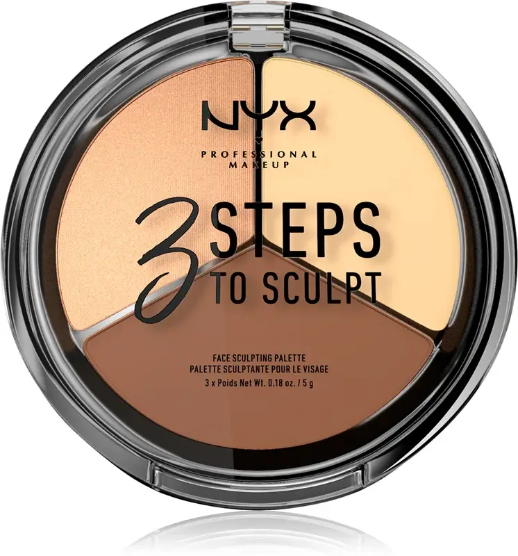 3 Steps to Sculpt Palette Light Viso scolpente 5g
