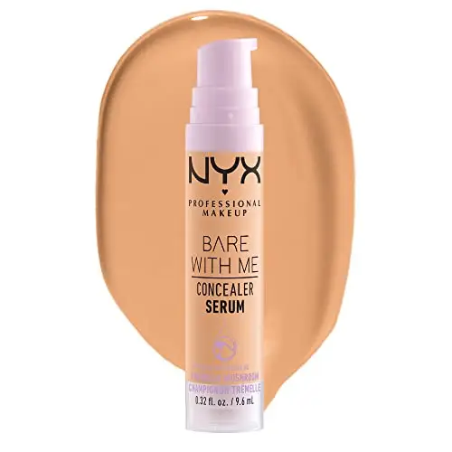 NYX Professional Makeup Bare With Me, Siero Correttore, Naturale, Copertura Media, Tan, 9.6ml