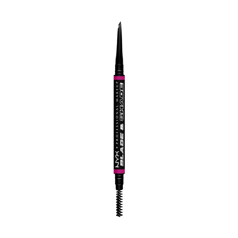 Professional Makeup Blade & Shade matita per sopracciglia con spazzolino colore nero 0,06 g