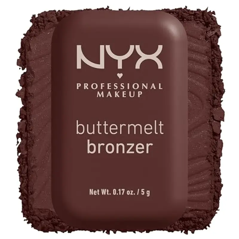 NYX Professional Makeup Bronzer, Per un Look Abbronzato e Luminoso, Tenuta fino a 12h, Resiste alle Sbavature, No Transfer, Buttermelt, Tonalità: Butta Than U, 5 g