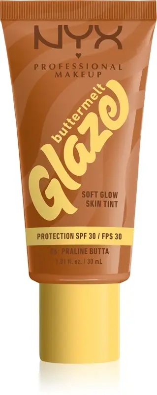 Professional Makeup Buttermelt Glaze lozione illuminante colorata SPF 30 colore 06 Praline Butta 30 ml