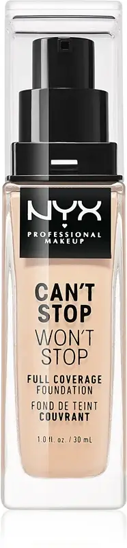 Professional Makeup Can't Stop Won't Stop Full Coverage fondotinta ad alta coprenza colore 05 Light 30 ml