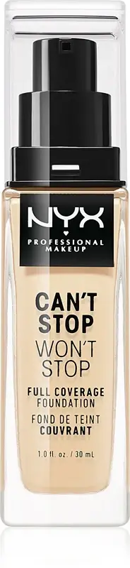 Professional Makeup Can't Stop Won't Stop Full Coverage fondotinta ad alta coprenza colore 6.3 Warm Vanilla 30 ml