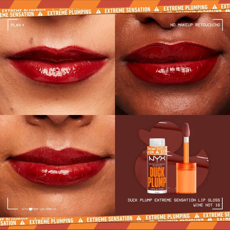 Labbra Duck Plump Gloss Rimpolpante 16 Wine Not? - Gloss, Volumizzante labbra, Trattamento volumizzante labbra 16 Wine Not miniatura 4