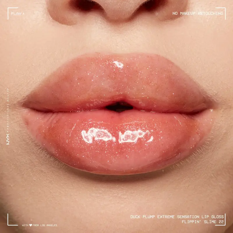 Labbra Duck Plump Gloss Rimpolpante 22 FLIPPIN' SLIME - Gloss, Volumizzante labbra, Trattamento volumizzante labbra miniatura 4