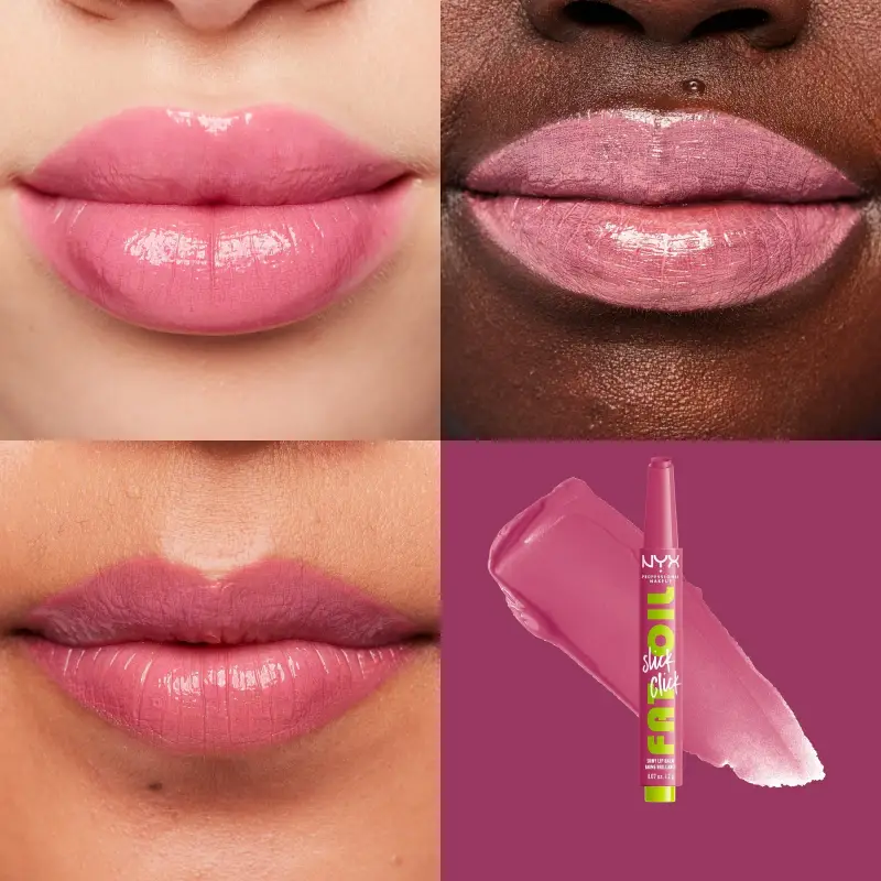 Labbra Fat Oil Slick Click 07 Dm Me - Gloss, Rossetti miniatura 5