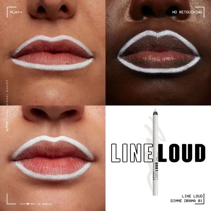 Labbra Line Loud Lip Liner Pencil 01 Gimme Drama - Matita labbra miniatura 4