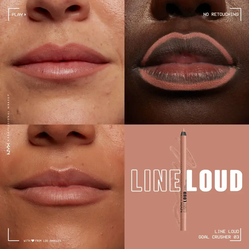 Labbra Line Loud Lip Liner Pencil 03 Goal Crusher - Matita labbra miniatura 4