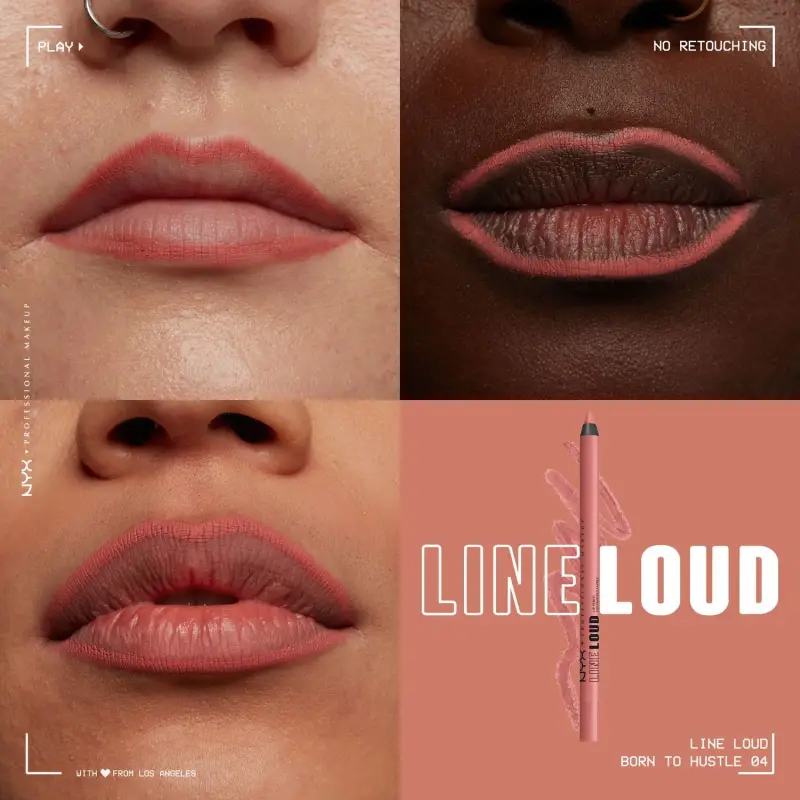 Labbra Line Loud Lip Liner Pencil 04 Born To Hustle - Matita labbra miniatura 4