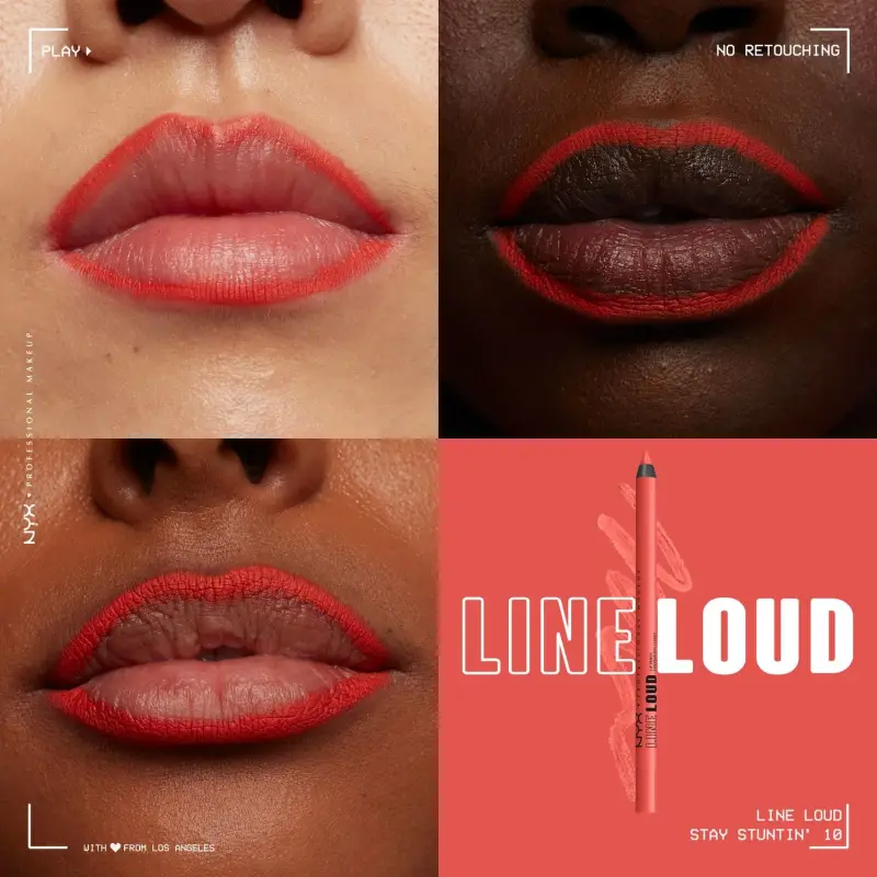 Labbra Line Loud Lip Liner Pencil 10 Stay Stuntin - Matita labbra miniatura 4