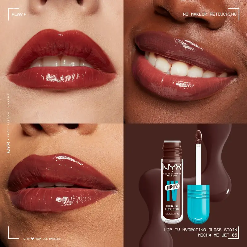 Labbra Lip IV 05 MOCHA ME WET - Gloss miniatura 5