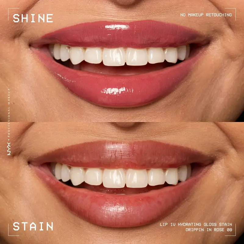 Labbra Lip IV 08 DRIPPIN IN ROSE - Gloss miniatura 4