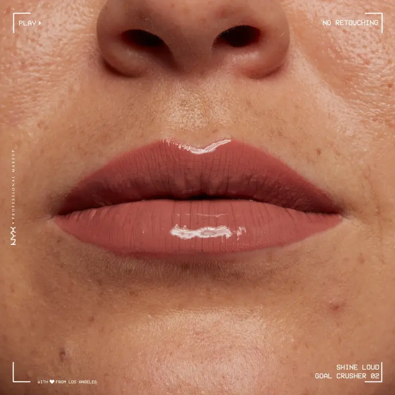 Labbra Shine Loud 02 Goal Crusher - Gloss, Rossetti miniatura 5