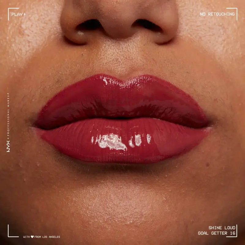 Labbra Shine Loud 16 Goal Getter - Gloss, Rossetti miniatura 5