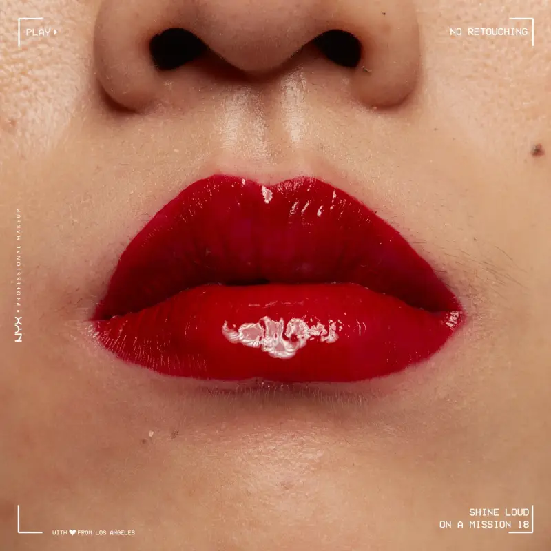 Labbra Shine Loud 18 On A Mission - Gloss, Rossetti miniatura 5