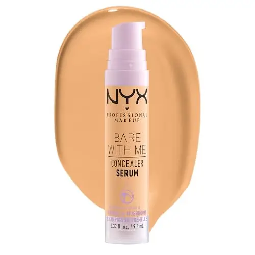 NYX Professional Makeup Liquid Bare With Me, Siero Correttore, Naturale, Copertura Media, Golden, 9.6ml